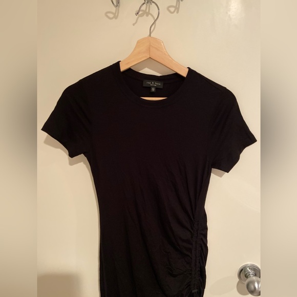 Rag & Bone Ina T Shirt Midi Dress Extra Small XS - Picture 2 of 6